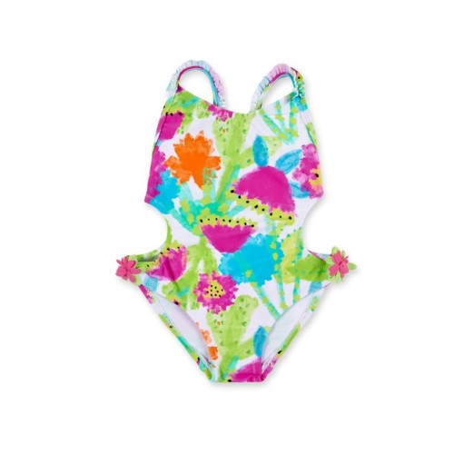 Μαγιό ολόσωμο για κορίτσι πολύχρωμο Tuc Tuc 11369374