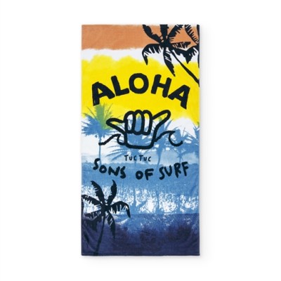 Πετσέτα θαλάσσης  για αγόρι πολύχρωμη Tuc Tuc 11367376