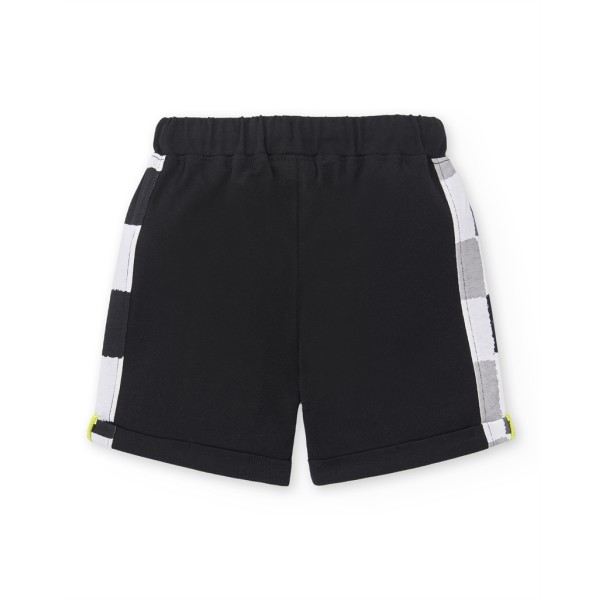 Βερμούδα αγοριού χρώμα μαύρο αγοριού Tuc Tuc 11367680