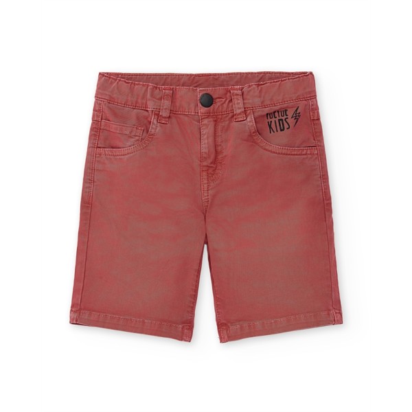 Σορτσάκι κόκκινο τζιν Tuc Tuc 11367684