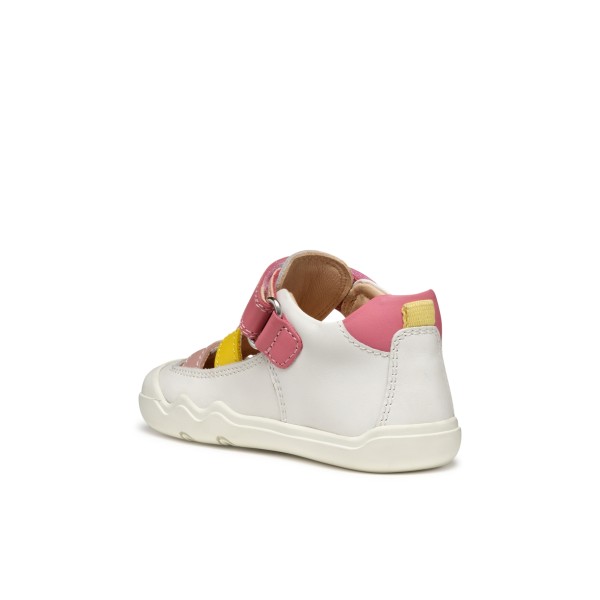 GEOX ΠΑΙΔΙΚΑ ΠΑΠΟΥΤΣΙΑ ΛΕΥΚΟ ΚΟΡΙΤΣΙΟΥ B5563A 00085C 1364