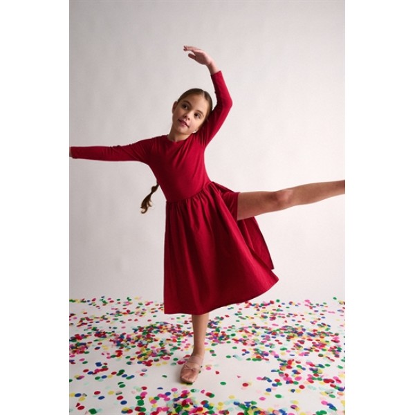 ΦΟΡΕΜΑ ΚΟΡΙΤΣΙΟΥ ΜΕ ΜΑΚΡΥ ΜΑΝΙΚΙ ΜΠΟΡΝΤΟ ΧΡΩΜΑ Two in a Two in a Castle T6722