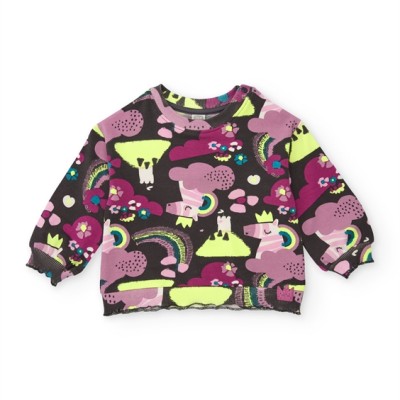 ΜΠΛΟΥΖΑ ΚΟΡΙΤΣΙΟΥ ΡΟΖ ΜΕ ΣΧΕΔΙΑ Tuc Tuc 11399382