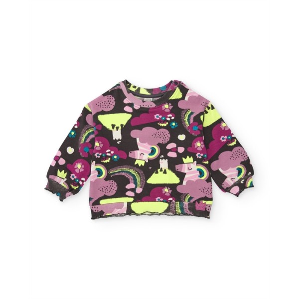 ΜΠΛΟΥΖΑ ΚΟΡΙΤΣΙΟΥ ΡΟΖ ΜΕ ΣΧΕΔΙΑ Tuc Tuc 11399382