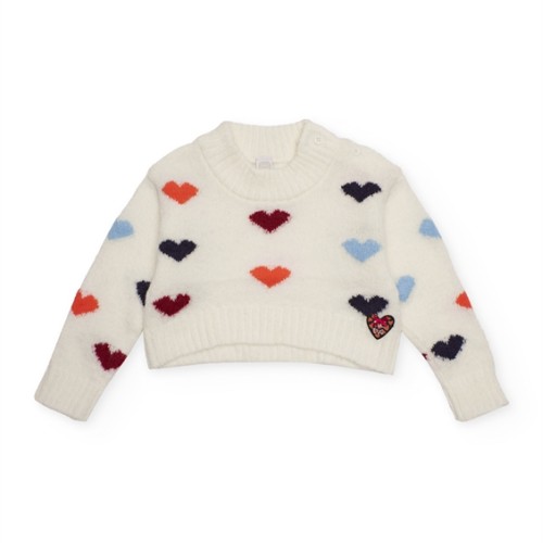 ΜΠΛΟΥΖΑ ΠΟΥΛΟΒΕΡ ΚΟΡΙΤΣΙΟΥΛΕΥΚΟ ΜΕ ΣΧΕΔΙΑ ΚΑΡΔΙΑ Tuc Tuc  11399793