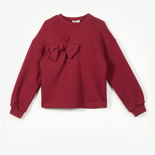 ΜΠΛΟΥΖΑ ΦΟΥΤΕΡ ΟΡΓΑΝΙΚΗ ΜΕ ΔΕΣΙΜΟ BURGUNDY YELL-OH! 42210122043