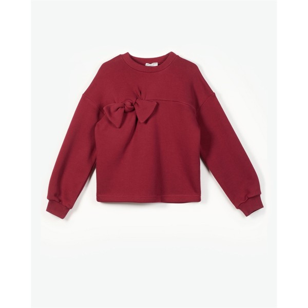 ΜΠΛΟΥΖΑ ΦΟΥΤΕΡ ΟΡΓΑΝΙΚΗ ΜΕ ΔΕΣΙΜΟ BURGUNDY YELL-OH! 42210122043