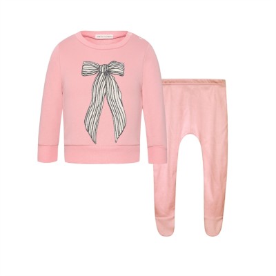 ΣΕΤ ΚΟΡΙΤΣΙΟΥ ΜΕ ΜΑΚΡΥ ΜΑΝΙΚΙ ΜΠΛΟΥΖΑ ΚΑΙ ΚΟΛΑΝ ΡΟΖ Two in a Castle  T6555