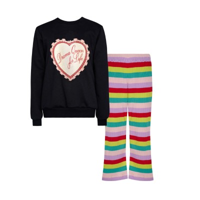 ΣΕΤ ΚΟΡΙΤΣΙΟΥ ΜΠΛΟΥΖΑ ΚΑΙ ΠΑΝΤΕΛΟΝΑ ΠΟΛΥΧΡΩΜΑ Two in a Castle T6646