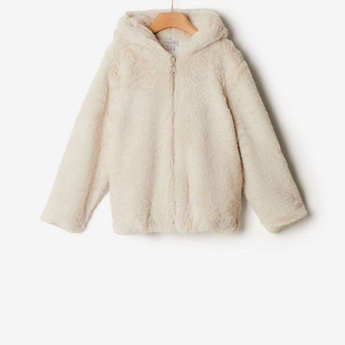 JACKET ΑΠO ΓΟΥΝΑ ΚΟΡΙΤΣΙΟΥ ΕΚΡΟΥ YELL-OH! 42200338012