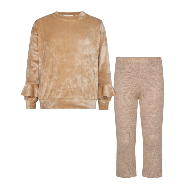 ΣΕΤ ΦΟΡΜΑΣ ΚΟΡΙΤΣΙΟΥ (ΠΑΝΤΕΛΟΝΙ + ΜΠΛΟΥΖΑ) BEIGE Two in a Castle T5724