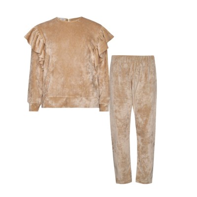 ΣΕΤ ΦΟΡΜΑΣ ΚΟΡΙΤΣΙΟΥ (ΠΑΝΤΕΛΟΝΙ + ΜΠΛΟΥΖΑ) BEIGE Two in a Castle T5725