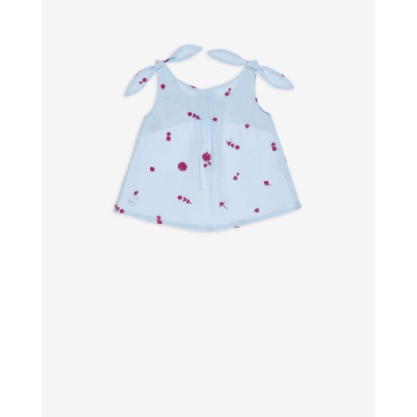 ΚΟΡΙΤΣΙΟΥ ΤΟΠ VOILE LACE SKYWAY ΓΑΛΑΖΙΑ 41300220055 YELL-OH!