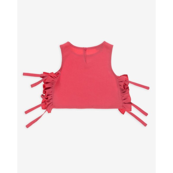 ΤΟΠ ΜΕ ΦΙΟΓΚΑΚΙΑ TENCEL & ΛΙΝΟ AZALEA ΚΟΡΙΤΣΙΟΥ 42300120073 ΚΟΡΑΛΙ YELL-OH!
