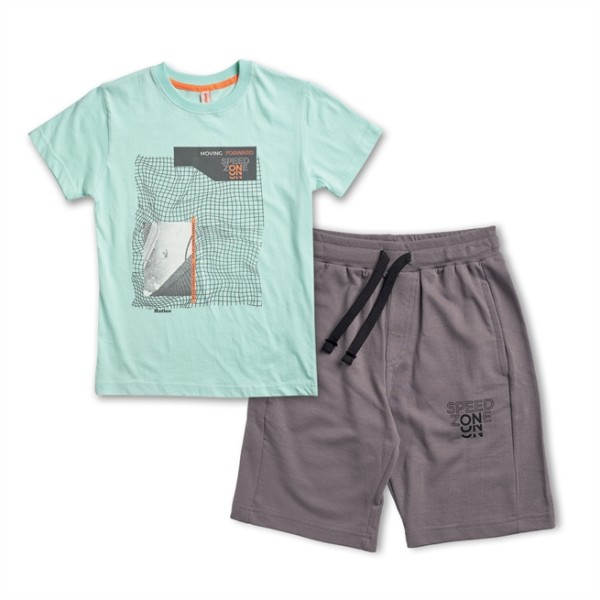 ΣΕΤ ΑΓΟΡΙΟΥ ΜΠΛΟΥΖΑ ΚΑΙ ΒΕΡΜΟΥΔΑ ΦΥΣΤΙΚΙ ΧΡΩΜΑ ΜΕ ΚΩΔΙΚΟ  73901 Reflex