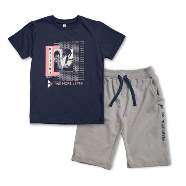 ΣΕΤ ΑΓΟΡΙΟΥ ΜΠΛΟΥΖΑ ΚΑΙ ΒΕΡΜΟΥΔΑ ΜΠΛΕ ΧΡΩΜΑ ΜΕ ΚΩΔΙΚΟ 73905 Reflex