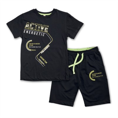 ΣΕΤ ΑΓΟΡΙΟΥ ΜΠΛΟΥΖΑ ΚΑΙ ΒΕΡΜΟΥΔΑ ΜΑΥΡΟ ΧΡΩΜΑ ΜΕ ΚΩΔΙΚΟ 73916 Reflex