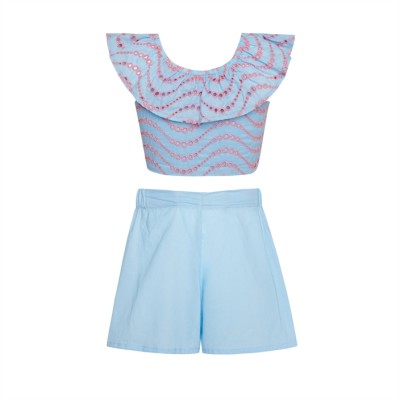 ΣΕΤ ΚΟΡΙΤΣΙΟΥ ΣΙΕΛ ΧΡΩΜΑ ΤΟΠ ΚΑΙ ΣΟΡΤΣ  T6027 Two in a Castle