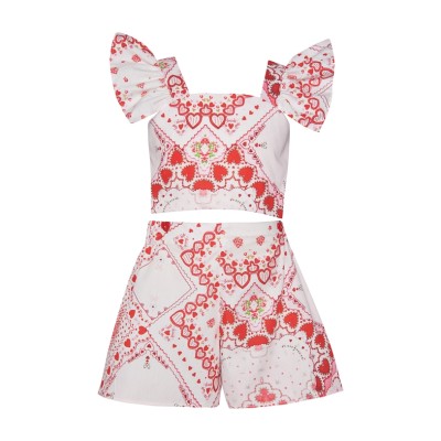 ΣΕΤ ΚΟΡΙΤΣΙΟΥ ΛΕΥΚΟ ΜΕ ΣΧΕΔΙΟ ΤΟΠ ΚΑΙ ΣΟΡΤΑΚΙ T6115 Two in a Castle