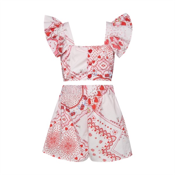 ΣΕΤ ΚΟΡΙΤΣΙΟΥ ΛΕΥΚΟ ΜΕ ΣΧΕΔΙΟ ΤΟΠ ΚΑΙ ΣΟΡΤΑΚΙ T6115 Two in a Castle