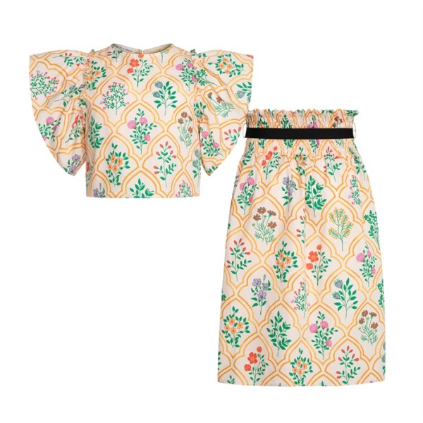 ΣΕΤ ΚΟΡΙΤΣΙΟΥ ΦΟΥΣΤΑ ΚΑΙ ΤΟΠ ΠΟΛΥΧΡΩΜΟ T6158 Two in a Castle