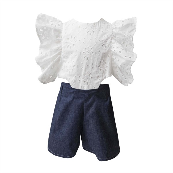 ΦΟΡΜΑ ΟΛΟΣΩΜΗ ΚΟΡΙΤΣΙΟΥ ΔΙΧΡΩΜO ΜΠΛΕ T6211 Two in a Castle