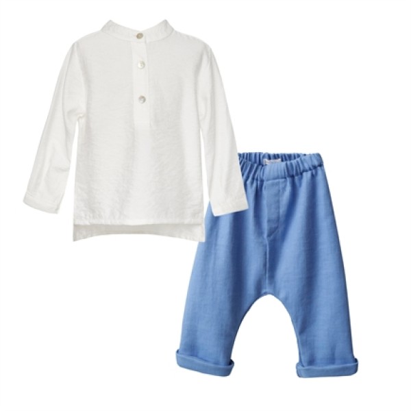 ΣΕΤ ΑΓΟΡΙΟΥ ΠΑΝΤΕΛΟΝΑ-ΠΟΥΚΑΜΙΣΑ ELECTRIC BLUE T6413 Two in a Castle