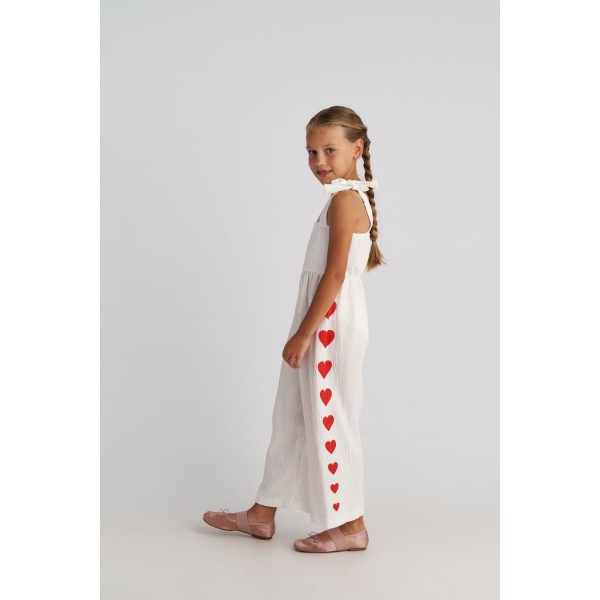 T7002 The Hearts Jumpsuit for Kids