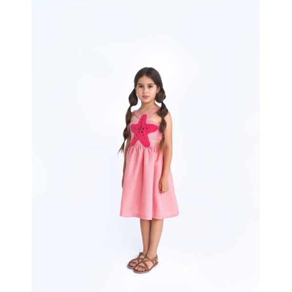 ΚΟΡΙΤΣΙΟΥ ΦΟΡΕΜΑ ΔΙΠΛΟ ΡΟΖ ΑΣΤΕΡΙΑΣ 42300140089 YELL-OH!