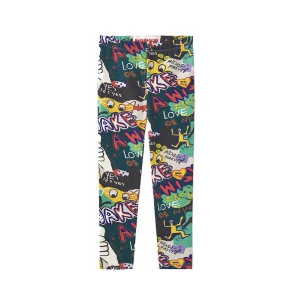 Κοριτσιού κολάν πολύχρωμο από την εταιρία Naada PANN.13.505 GRA