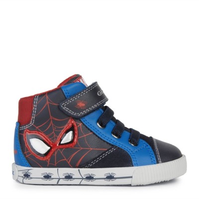 Παπούτσι αγοριού ανατομικό Spiderman GEOX B26A7C 08554 C4226