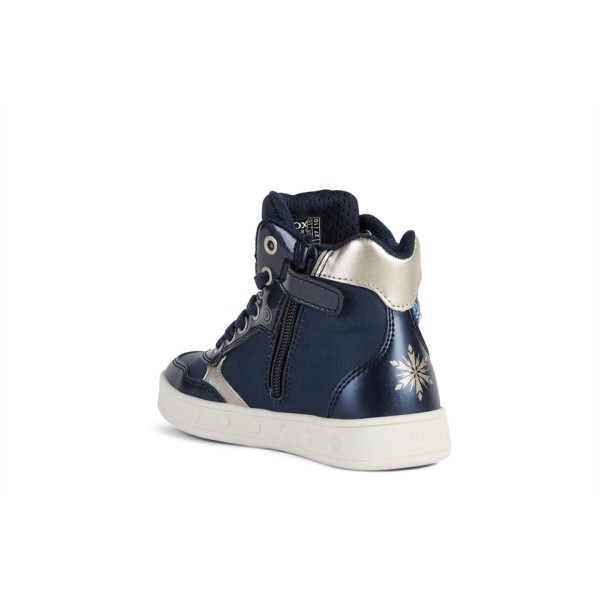 Παπούτσι κοριτσιού ανατομικό σχέδιο Frozen-Εlsa Geox J268WE 0ANAJ C4256