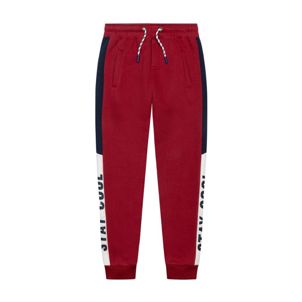 Παντελόνι αγοριού σε μπορντό χρώμα της εταιρίας Μinoti VINTAGE 9 