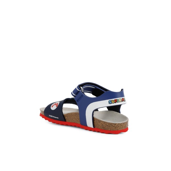 Παπούτσι αγοριού της εταιριας Geox  J258LC 000BC C4226 Super Mario