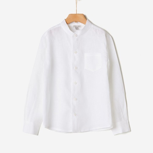 ΠΟΥΚΑΜΙΣΟ ΜΑΟ ΛΙΝΟ ΑΣΠΡΟ 42071109000 YELL-OH!