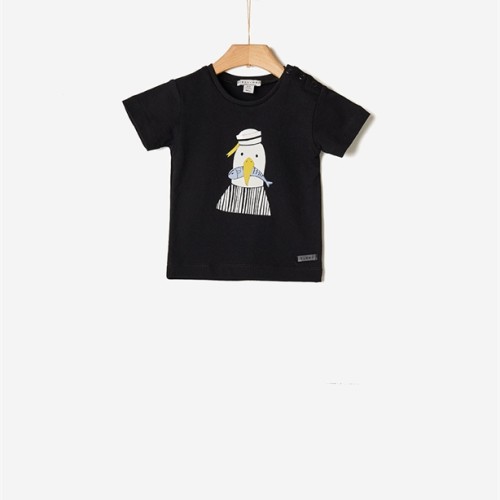 ΜΠΛΟΥΖΑ ΜΑΥΡΗ ΜΕ ΤΥΠΩΜΑ 41071206000 YELL-OH!