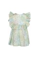 ΦΟΡΕΜΑ ΦΛΟΡΑΛ ΠΡΑΣΙΝΟ ΡΟΖ ΛΕΥΚΟ ΚΙΤΡΙΝΟ ΑΜΑΝΙΚΟ ΚΟΡΙΤΣΙ TWO IN A CASTLE T5047