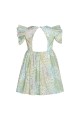 ΦΟΡΕΜΑ ΦΛΟΡΑΛ ΠΡΑΣΙΝΟ ΡΟΖ ΛΕΥΚΟ ΚΙΤΡΙΝΟ ΑΜΑΝΙΚΟ ΚΟΡΙΤΣΙ TWO IN A CASTLE T5047