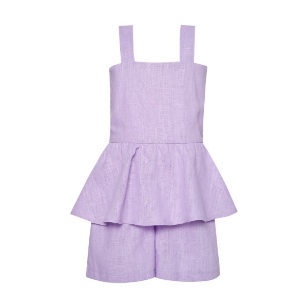 ΟΛΟΣΩΜΗ ΦΟΡΜΑ ΚΟΡΙΤΣΙΟΥ  ΛΙΝΟ ΤΙΡΑΝΤΕ ΜΩΒ ΧΡΩΜΑ -TWO IN A CASTLE T5085