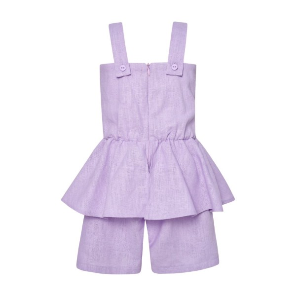 ΟΛΟΣΩΜΗ ΦΟΡΜΑ ΚΟΡΙΤΣΙΟΥ  ΛΙΝΟ ΤΙΡΑΝΤΕ ΜΩΒ ΧΡΩΜΑ -TWO IN A CASTLE T5085