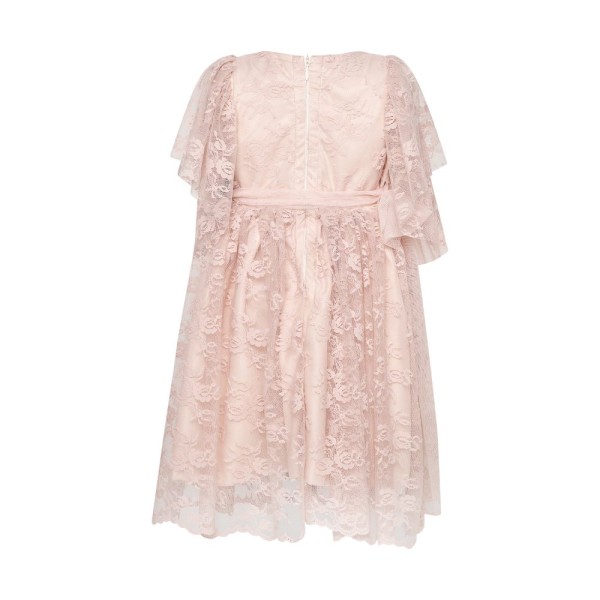 ΦΟΡΕΜΑ ΔΑΝΤΕΛΑ ΡΟΖ ΣΑΠΙΟ ΜΗΛΟ ΜΕ ΠΑΝΤΑΝΑ ΚΟΡΙΤΣΙ Two in a castle T5187