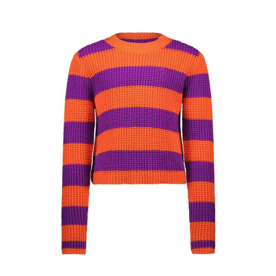 Μπλούζα κοριτσιού πλεκτή μωβ B.NOSY Y308-5320-615