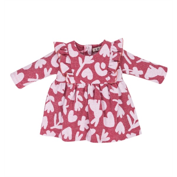 ΦΟΡΕΜΑ ΚΟΡΙΤΣΙΟΥ ΡΟΖ ΧΡΩΜΑ ΜΕ ΛΕΥΚΑ ΣΧΕΔΙΑ EMC AA4723211168