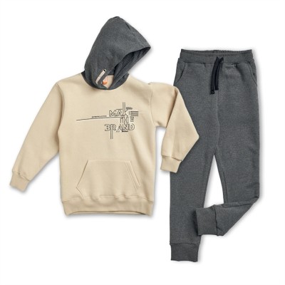 ΣΕΤ ΑΓΟΡΙΟΥ ΦΟΡΜΑ, ΠΑΝΤΕΛΟΝΙ ΜΑΚΡΥ ΚΑΙ ΦΟΥΤΕΡ ΜΕ ΚΟΥΚΟΥΛΑ ΣΕ ΧΡΩΜΑ ΜΠΕΖ-ΓΚΡΙ Reflex 73210