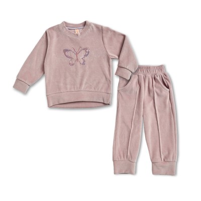 ΣΕΤ ΚΟΡΙΤΣΙΟΥ ΒΕΛΟΥΤΕ, ΦΟΡΜΑ ΠΑΝΤΕΛΟΝΙ ΜΑΚΡΥ ΚΑΙ ΜΠΛΟΥΖΑ ΣΕ ΡΟΖ ΧΡΩΜΑ Reflex 74276