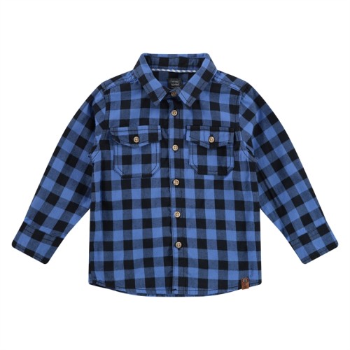 ΠΟΥΚΑΜΙΣΟ ΑΓΟΡΙΟΥ ΚΑΡΟ ΜΠΛΕ ΜΕ ΜΑΚΡΥ ΜΑΝΙΚΙ Babyface BBE23507571