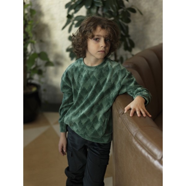 ΜΠΛΟΥΖΑ ΑΓΟΡΙΟΥ ΒΕΛΟΥΤΕ MOUNTAINS ΠΡΑΣΙΝΟ ΧΡΩΜΑ 41191306066 YELL-OH!