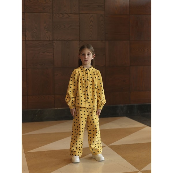 ΠΑΝΤΕΛΟΝΑ ΚΟΡΙΤΣΙΟΥ ΚΟΤΛΕ FLOWERS ΚΙΤΡΙΝΟ ΧΡΩΜΑ 42190243004 YELL-OH!