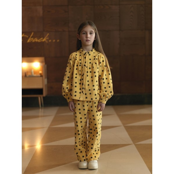 ΠΑΝΤΕΛΟΝΑ ΚΟΡΙΤΣΙΟΥ ΚΟΤΛΕ FLOWERS ΚΙΤΡΙΝΟ ΧΡΩΜΑ 42190243004 YELL-OH!