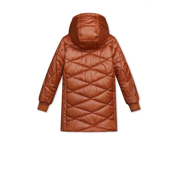 MΠΟΥΦΑΝ ΚΟΡΙΤΣΙΟΥ ΜΑΚΡΥ ΣΕ ΚΑΦΕ  ΧΡΩΜΑ Moodstreet M307-5215